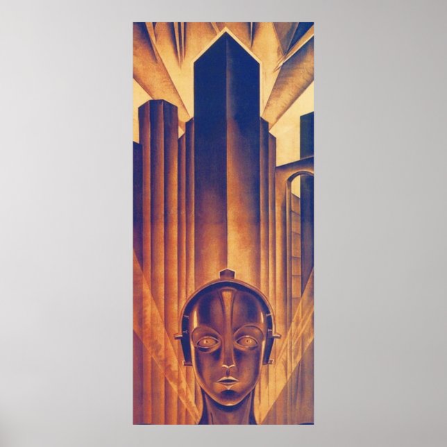 Fritz Lang METROPOLIS 1927 Science Fiction Film Vi Poster (Front)