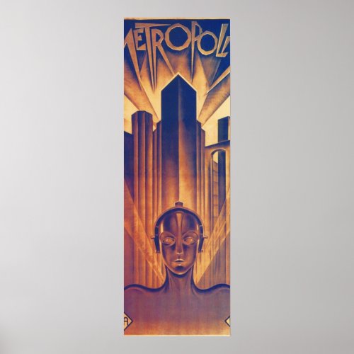 Fritz Lang METROPOLIS 1927 Science Fiction Film Vi Poster