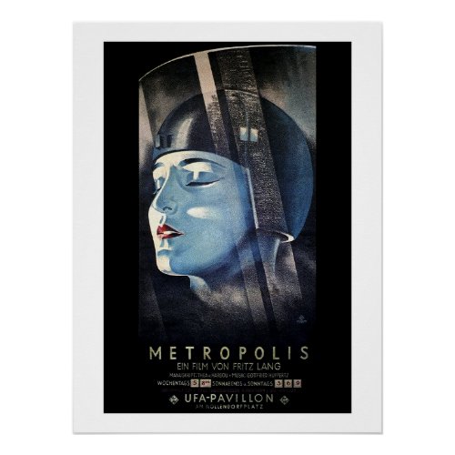 Fritz Langs Metropolis 1927 Poster