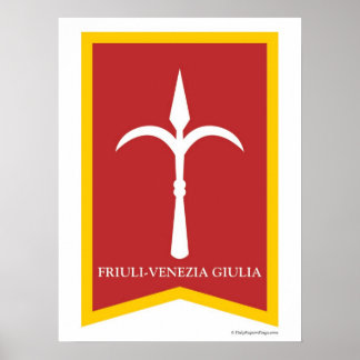 Friuli Venezia Giulia Italy region Poster