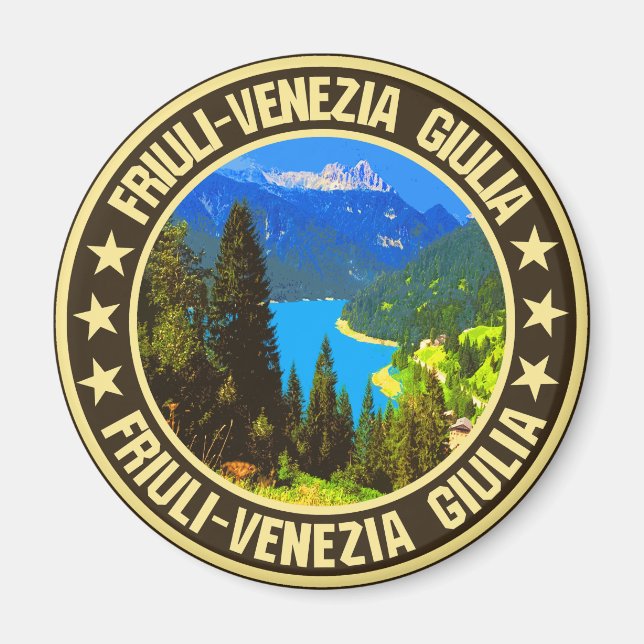 Friuli-Venezia Giulia                              Magnet (Front)