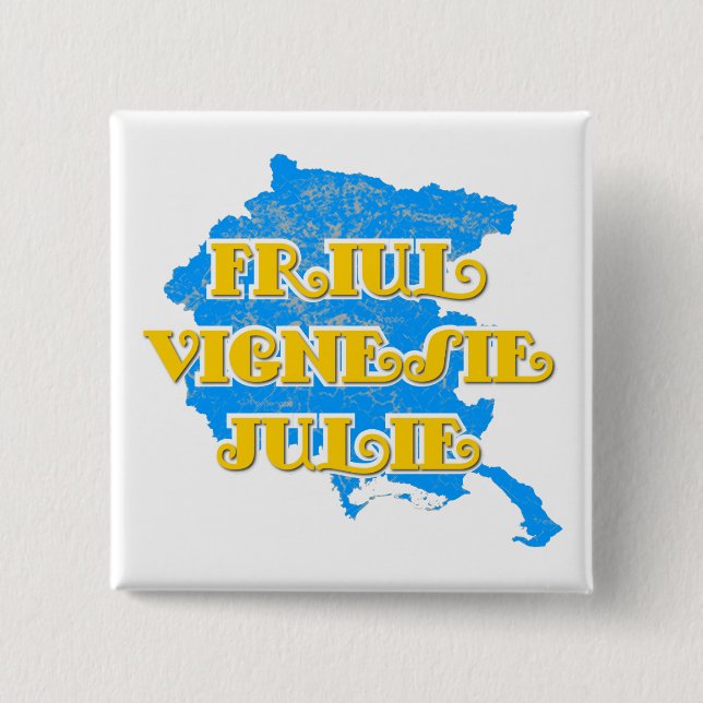Friuli-Venezia Giulia Pinback Button (Front)