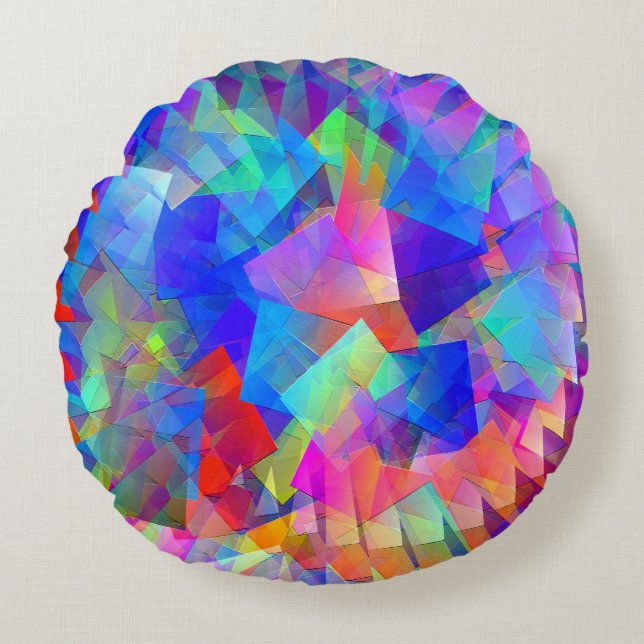 Frivolous Times...... Round Pillow (Front)