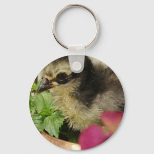 Frizzle Chick Keychain
