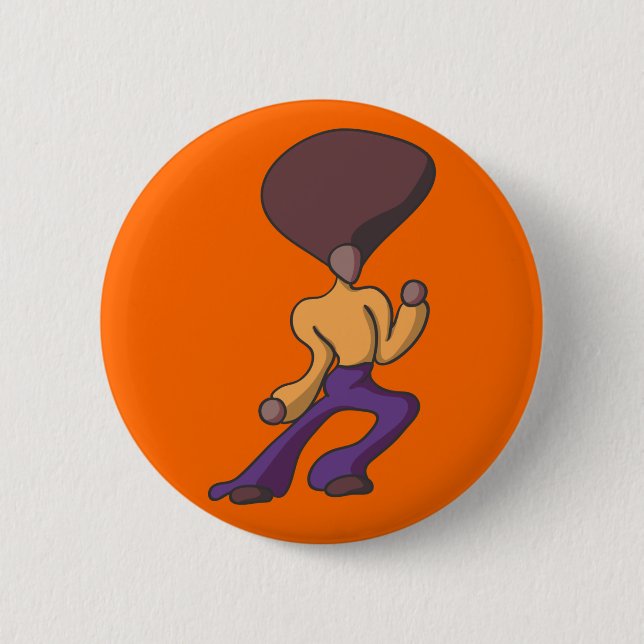 Fro Dude Jam Button (Front)