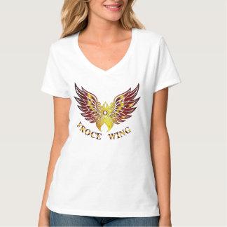 Froce Wing Women V-Shirt T-Shirt
