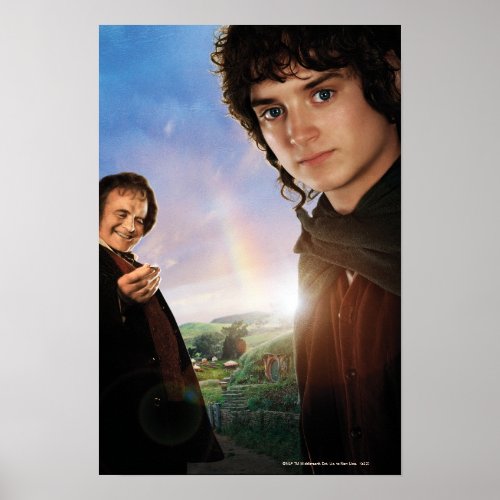 FRODO and Bilbo Baggins Poster