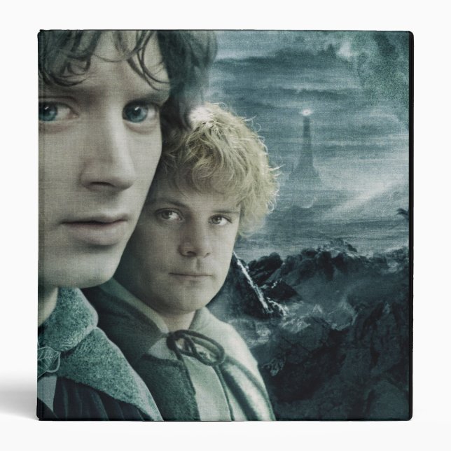 FRODO™ and Samwise Close Up 3 Ring Binder (Front)