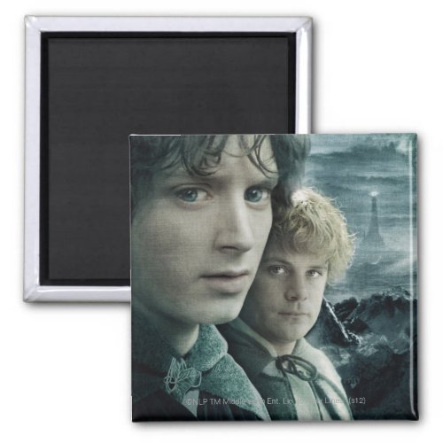 FRODO and Samwise Close Up Magnet