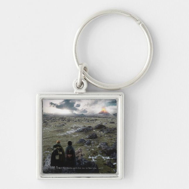 FRODO™ and Samwise Standing Keychain (Front)