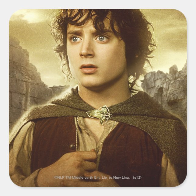 FRODO™ Golden Square Sticker (Front)