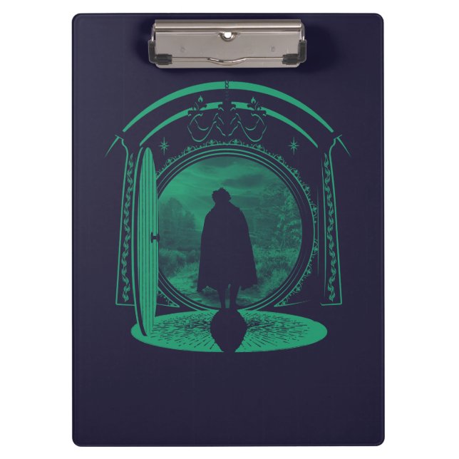 FRODO™ Leaving THE SHIRE™ Silhouette Clipboard (Front)