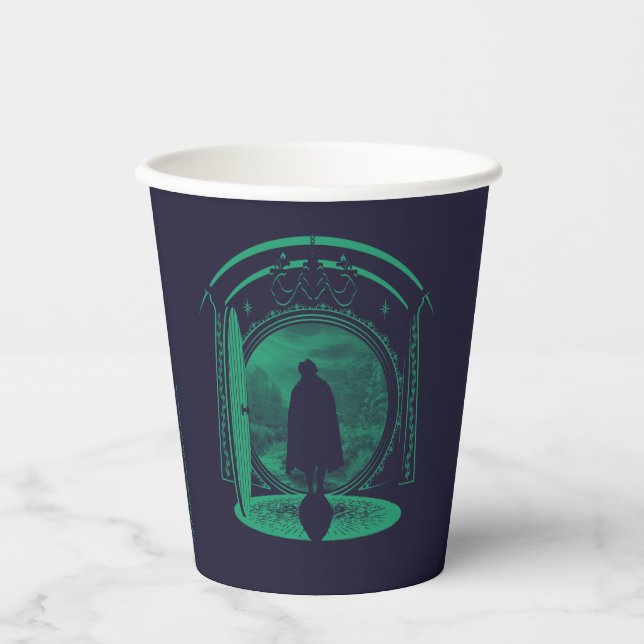 FRODO™ Leaving THE SHIRE™ Silhouette Paper Cups (Front)