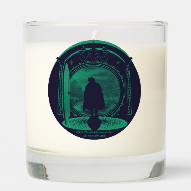 FRODO™ Leaving THE SHIRE™ Silhouette Scented Candle (Front)