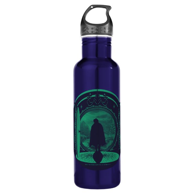 FRODO™ Leaving THE SHIRE™ Silhouette Stainless Steel Water Bottle (Front)