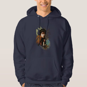 FRODO™ Mixed Media Vector Collage Hoodie