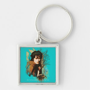 FRODO™ Mixed Media Vector Collage Keychain