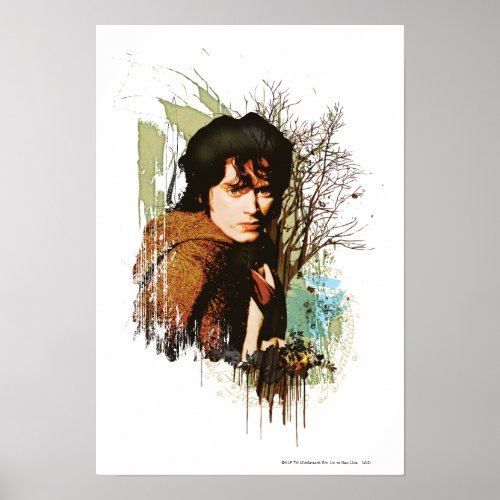 FRODO Mixed Media Vector Collage Poster