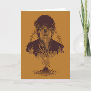 FRODO™ MOUNT DOOM™ Tengwar Inscription Graphic Card