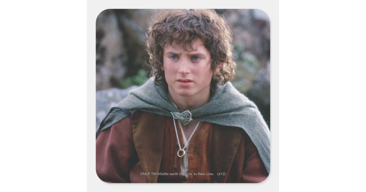 Frodo Sticker FRODO™ SQUARE STICKER | Zazzle