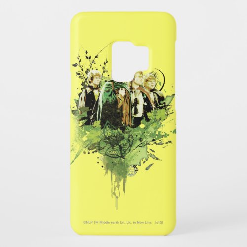 FRODO with Hobbits Vector Collage Case_Mate Samsung Galaxy S9 Case