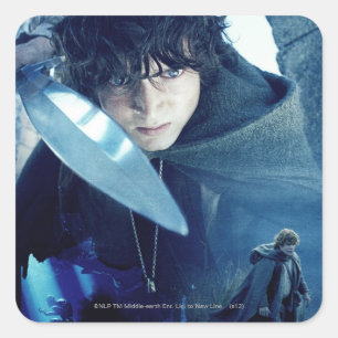 FRODO™ with Sword Square Sticker