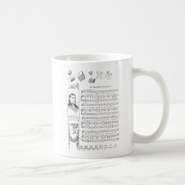 Froebel Song and His Gifts Coffee Mug (Right)
