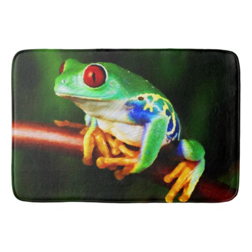 Frog 1 bathroom mat