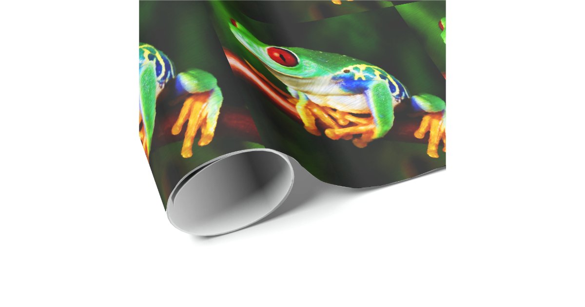 Frog 1 Wrapping Paper | Zazzle