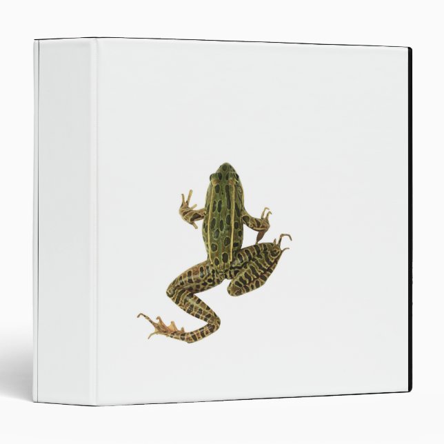 Frog 2 3 ring binder (Front/Spine)