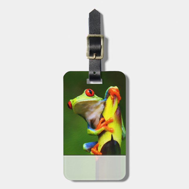 Frog 2 Luggage Tag Options (Front Vertical)
