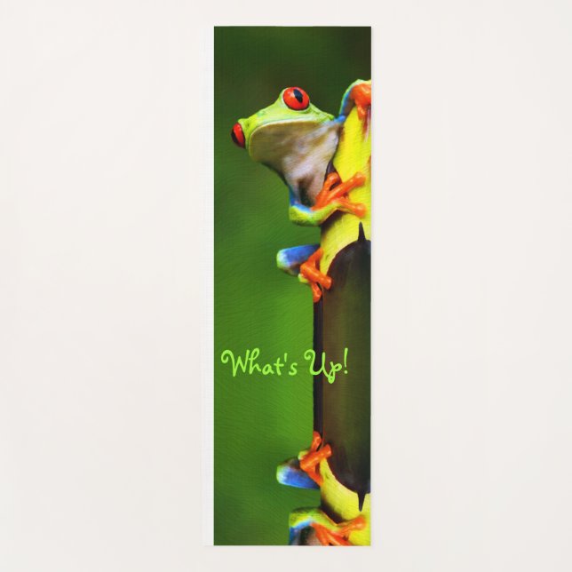 Frog 2 yoga mat (Front)