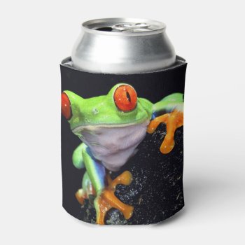 Frog 3 Can Cooler by Ronspassionfordesign at Zazzle