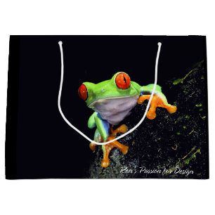 Frog 3 large gift bag