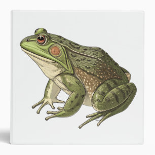 Frog 3 Ring Binder