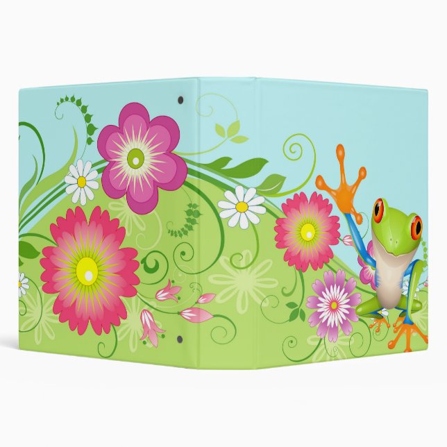 frog 3 ring binder (Background)