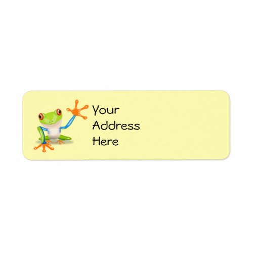Frog Address Labels