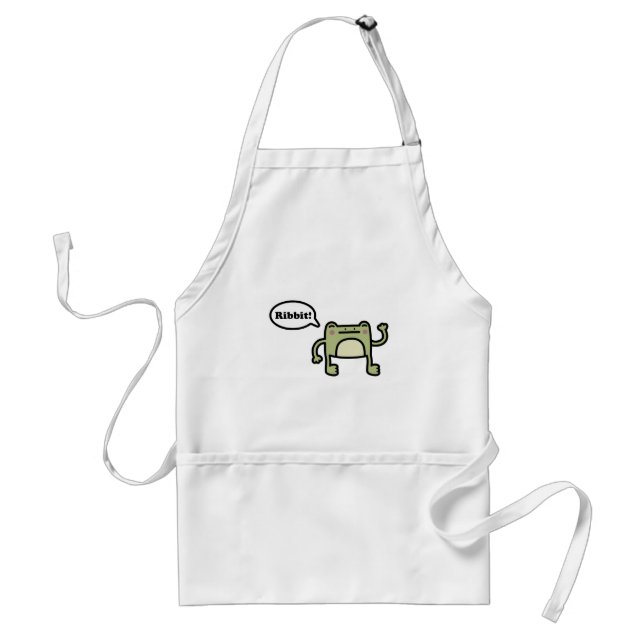 Frog Adult Apron (Front)