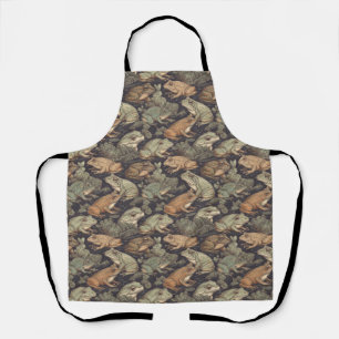 Frog All-Over Print Apron