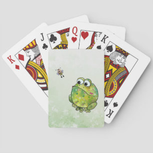Frog and Bee Poker Cards
