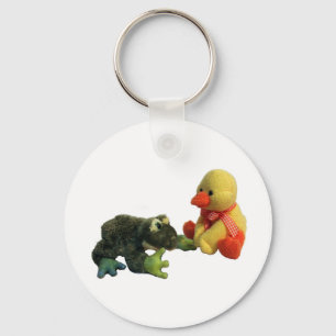 Frog and Duck Keychain