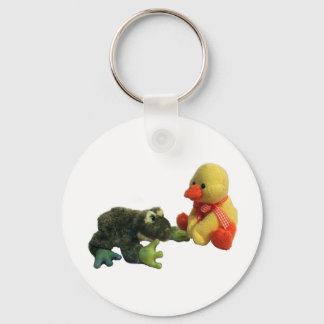 Frog and Duck Keychain