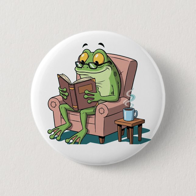Frog and Education Button (Front)