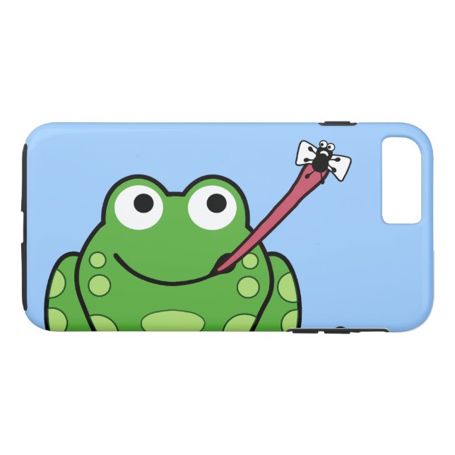 Frog and Fly Case-Mate iPhone Case (Back (Horizontal))
