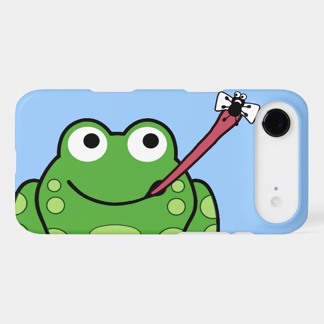 Frog and Fly Phone Case-Mate iPhone Case (Back (Horizontal))