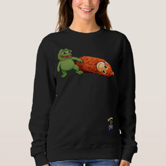 frog and monkey sweatshirt