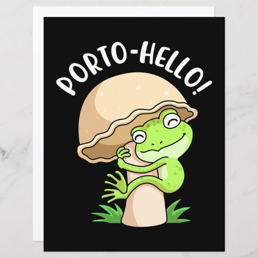 Frog And Mushroom (Front/Back)