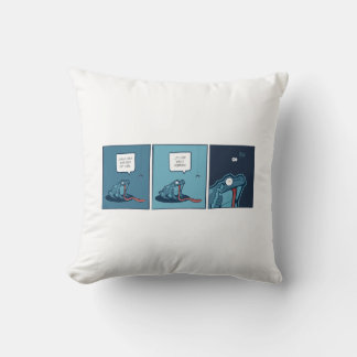 Frog and Spider Comic Pillow