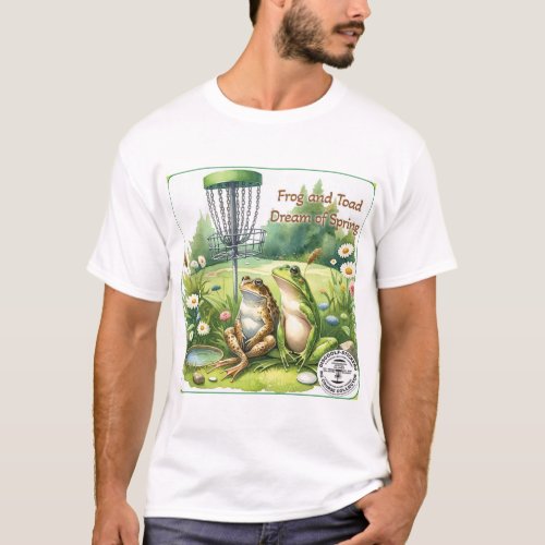 Frog and Toad Dream of Spring T_Shirt