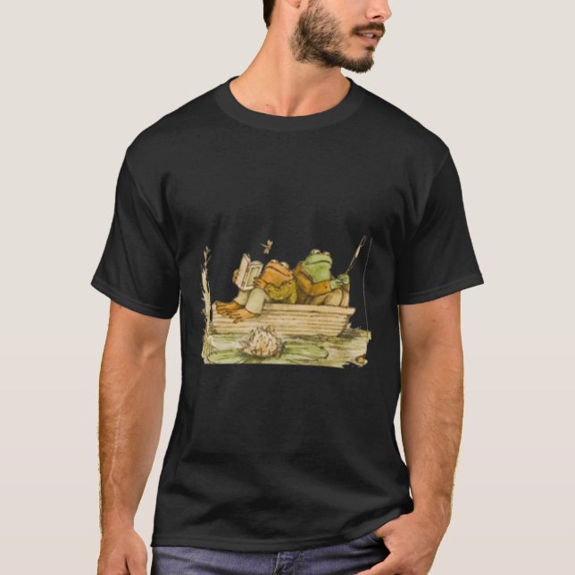 Frog and Toad Fishing T-Shirt (Front)